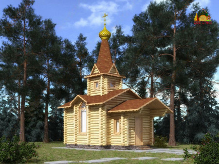 Небольшая часовня 6.3х4.8 м, 27.5 кв. м