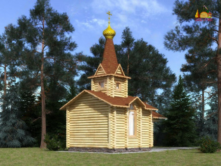 Небольшая часовня 6.3х4.8 м, 27.5 кв. м