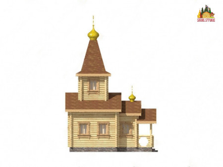 Часовня 8.5х5.3 м, 33 кв. м