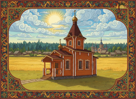 Часовня 8.5х5.3 м, 33 кв. м