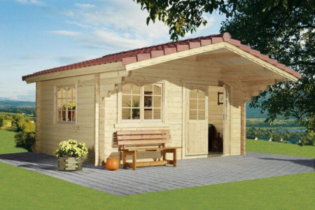 Садовый домик эконом из минибруса, 4х3 м, 9.8 кв. м 