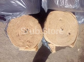 Джут для конопатки толщина 5 мм,  ширина 15 см, длина 20 м