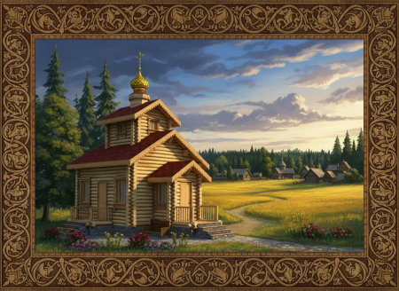 Часовня 8.2х6.7 м, 55 кв. м