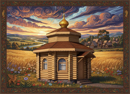 Часовня 5.5х5.5 м, 30 кв. м