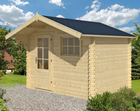 Маленький садовый домик из минибруса, 4х3 м, 10.1 кв. м 