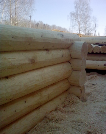 Сруб бани 5х5 м из рубленного бревна, 20 кв. м 