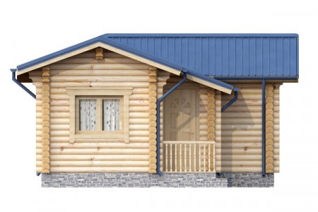 Сруб бани 21 кв.м