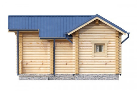 Сруб бани 21 кв.м