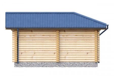 Сруб бани 21 кв.м