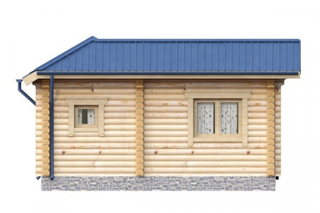 Сруб бани 21 кв.м