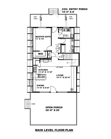 Двухэтажный A-Frame дом, 9,45x9,75 метра, 92 кв. м, с террасой