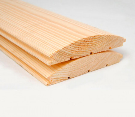 Блок хаус из сосны 20х90 мм, длинна 2-6 м