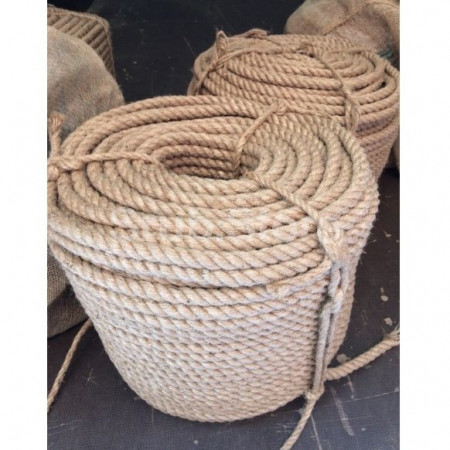 Джутовая веревка для конопатки (Бухта 25 кг). Диаметр 0,6 - 24 мм