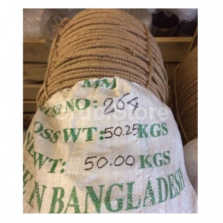 Джутовая веревка для конопатки (Бухта 25 кг). Диаметр 0,6 - 24 мм