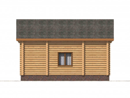 Сруб дома 112 м2, 2 этажа