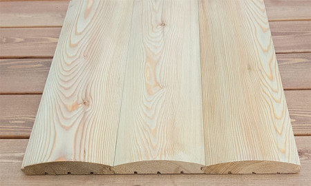 Блок хаус из сосны 20х185 мм, длинна 2-6 м