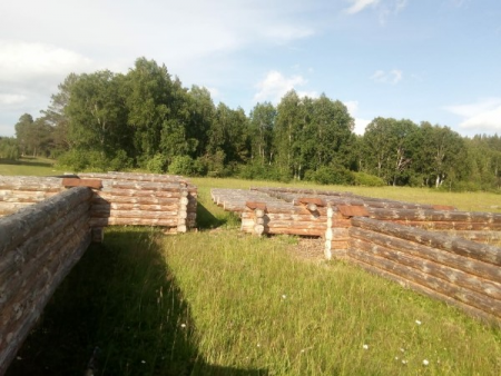 Сруб дома 8х8 м из рубленного бревна (2 этажа), 87 кв. м 