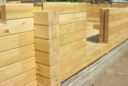 Профилированный брус из сосны 100х100х6000 мм