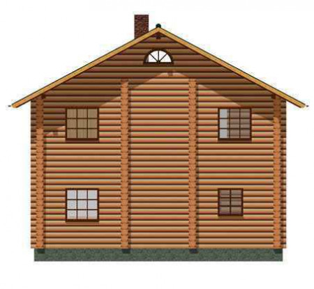 Сруб дома 126 м2