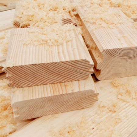Профилированный мини брус 145x45x6 сухой (камерной сушки)