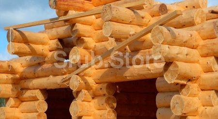 Дом из рубленного бревна 150 кв.м