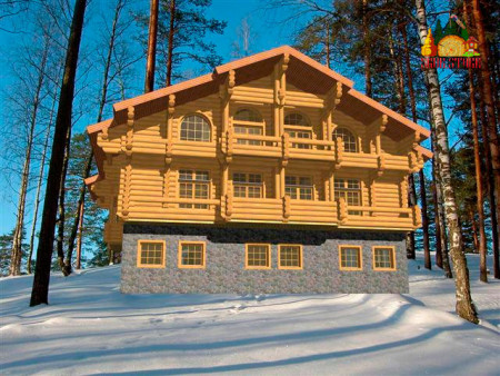 Сруб гостиницы 698 кв.м (10 номеров)