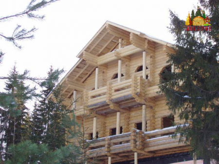 Сруб гостиницы 698 кв.м (10 номеров)