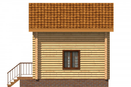 Сруб дома 5х5 м