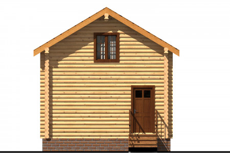 Сруб дома 5х5 м