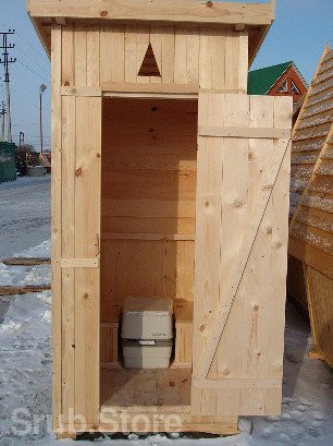 Домик под биотуалет (без  биотуалета)