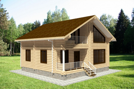 Сруб дома 160 м2