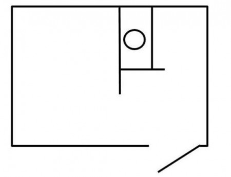 Комбинированный блок душ и туалет 2х3 м