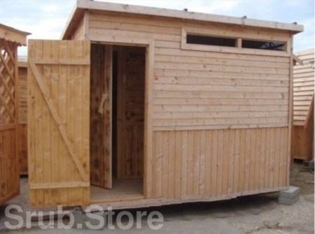 Душ с отдельной комнатой под туалет 2х3 м