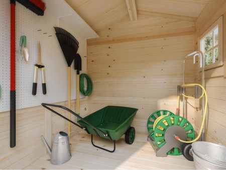 Гараж для мотоцикла, 10 м2