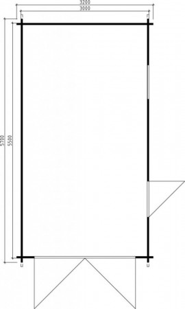 Гараж из минибруса "F", 16 м2