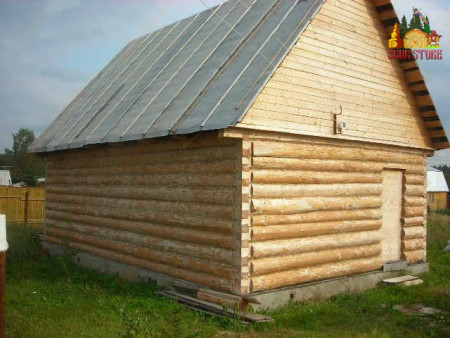 Сруб бани 5х6 м