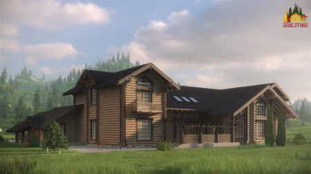 Сруб гостиницы 730,2 кв.м (7 номеров)