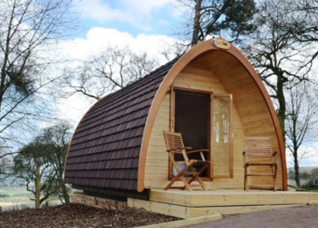 Баня-викинг с террасой 6х2,4 м 3 секции