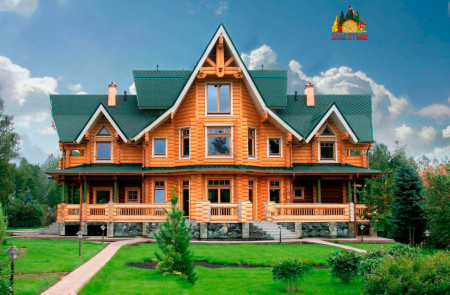 Сруб гостиницы «Орлиное Гнездо»