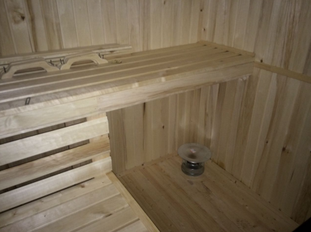 Мобильная баня с крыльцом 5х2,3 м