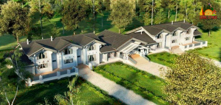 Сруб гостиницы Европа Таунхаус (14 номеров)