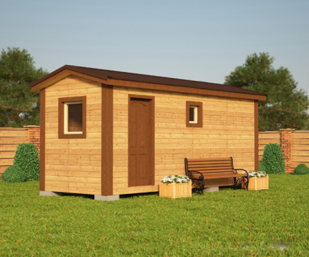 Мобильная баня 6х2,3 м