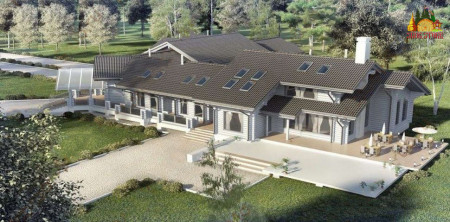 Сруб гостиницы «Европа Фрегат» (12 номеров)