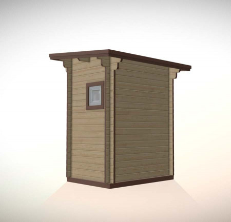 Дачная душевая кабина из минибруса 1,5х2,0 м