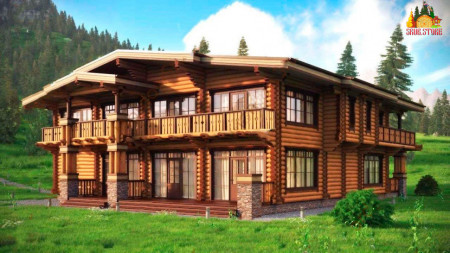 Сруб гостиницы «Купеческий» (9 номеров)