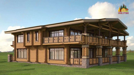 Сруб гостиницы «Купеческий» (9 номеров)